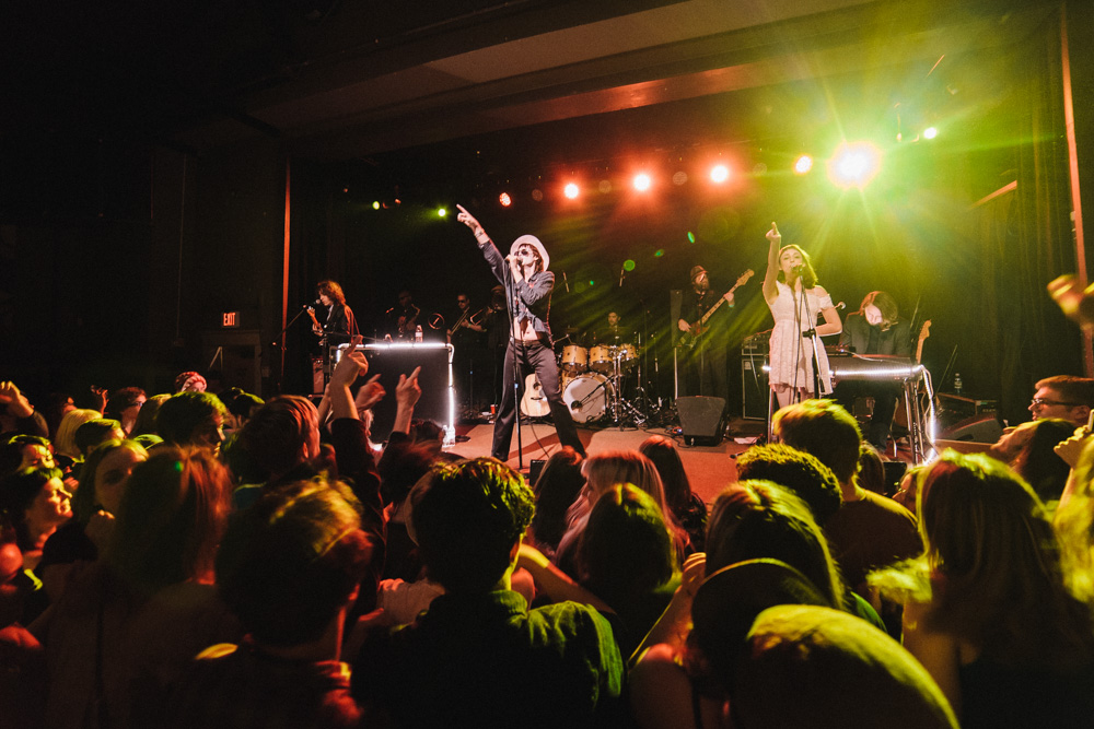 Foxygen, Wonder Ballroom, photo by Blake Sourisseau