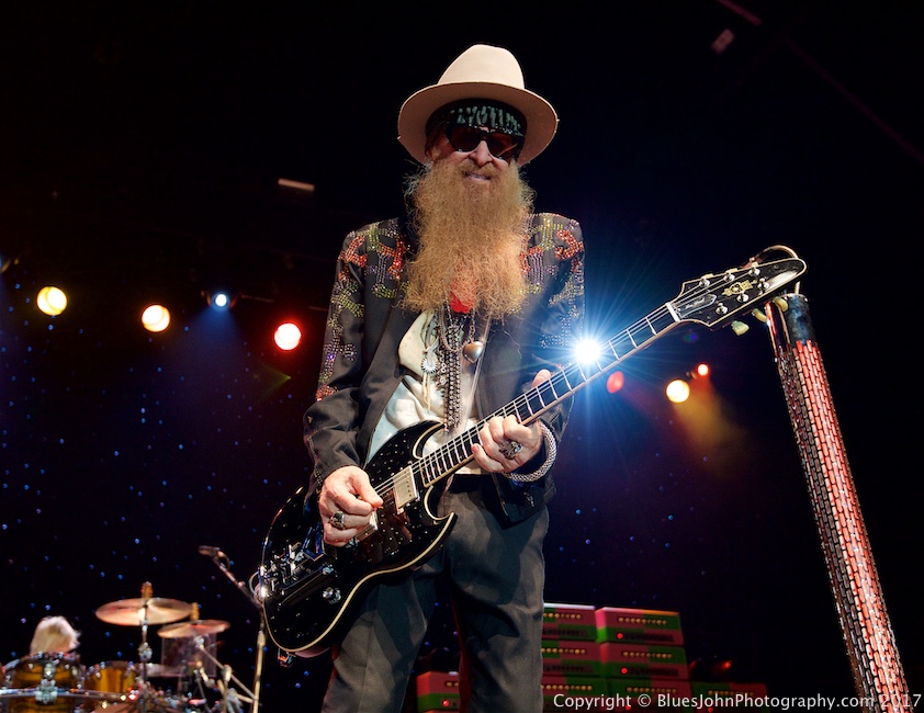 Zz top 2025 song list 2017