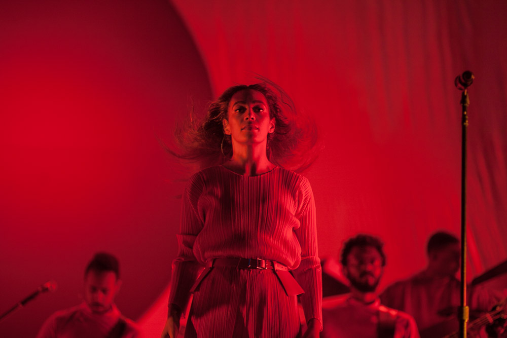 Solange, Bumbershoot, Seattle Center, photo by Tojo Andrianarivo