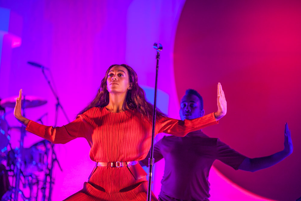 Solange, Bumbershoot, Seattle Center, photo by Tojo Andrianarivo