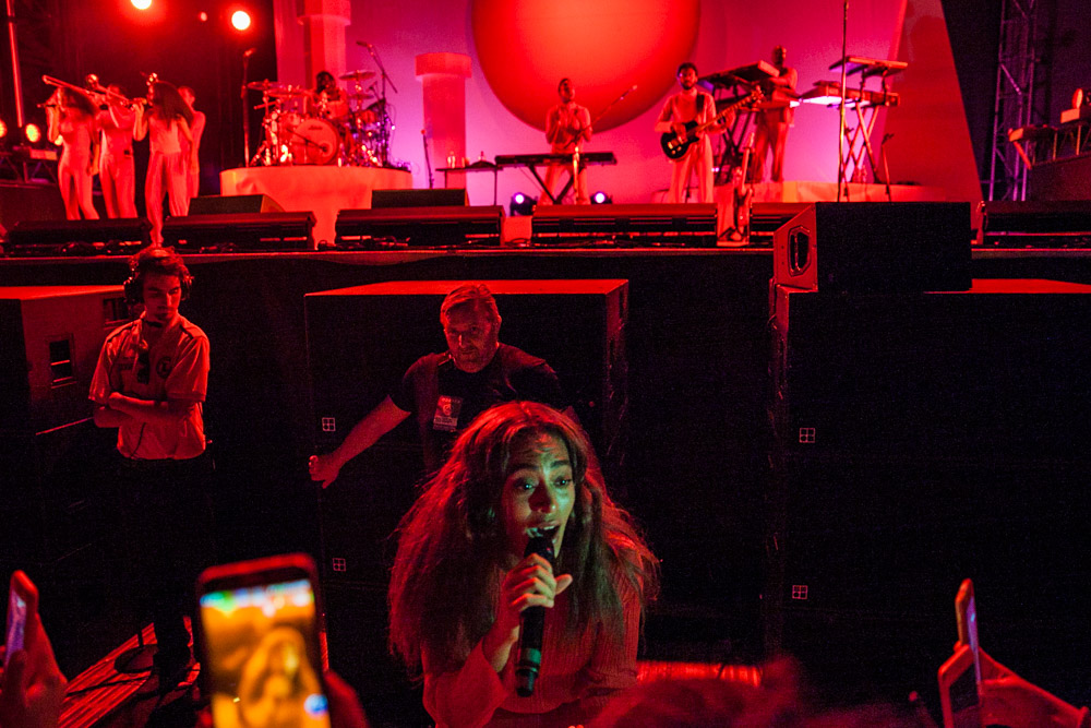 Solange, Bumbershoot, Seattle Center, photo by Tojo Andrianarivo