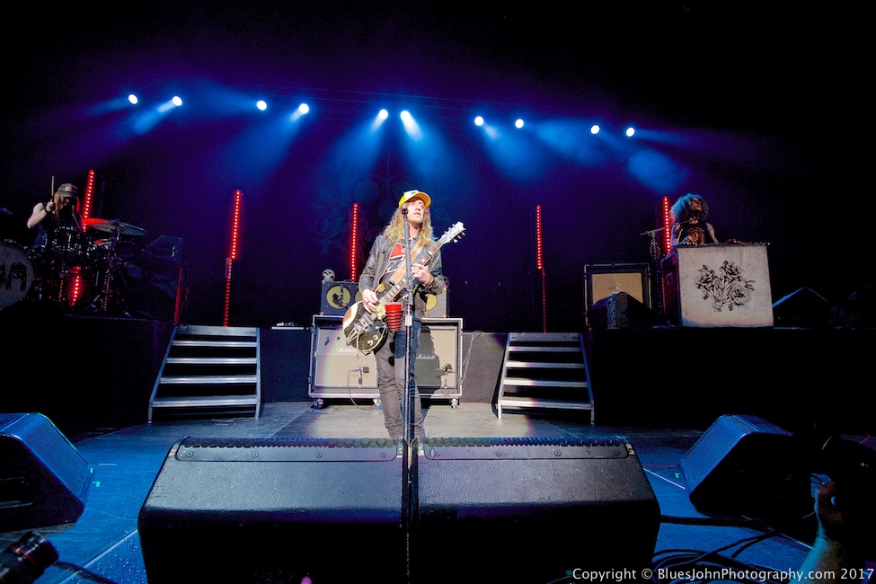 The Cadillac Three, Moda Center, Rose Quarter, photo by John Alcala