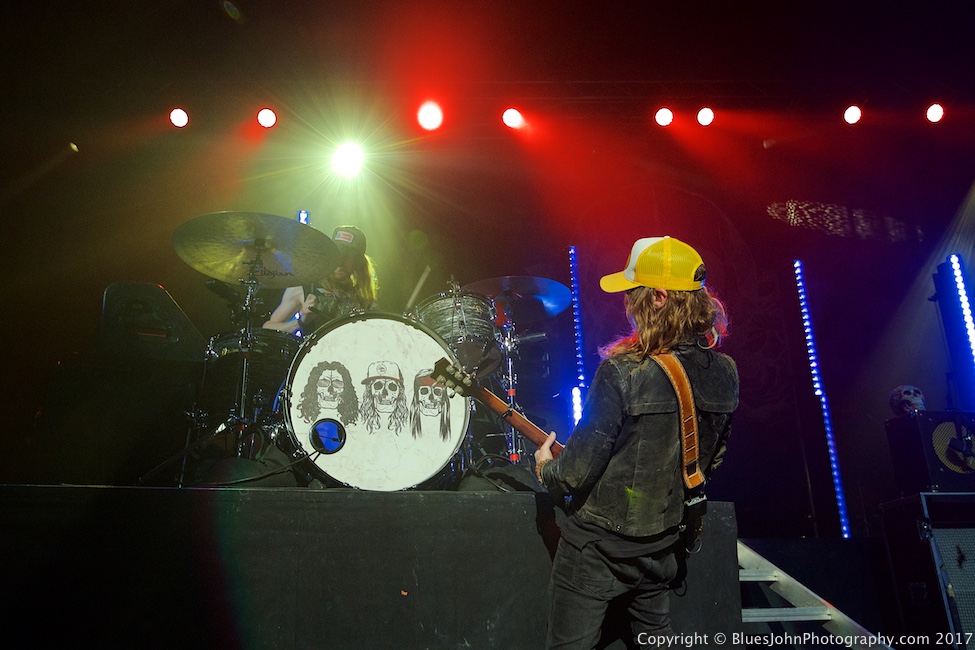 The Cadillac Three, Moda Center, Rose Quarter, photo by John Alcala