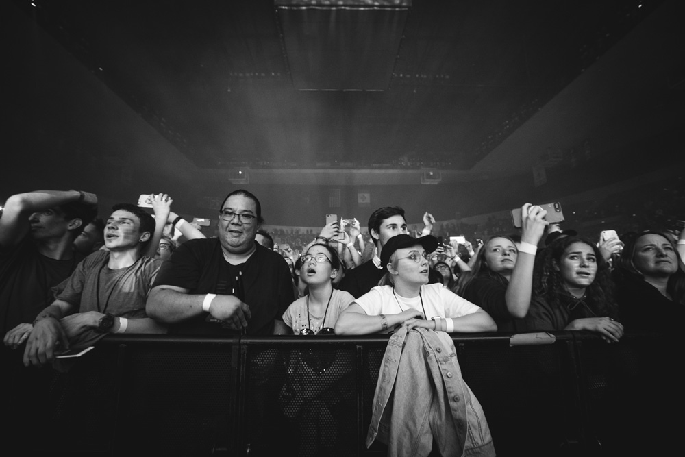 ODESZA, Veterans Memorial Coliseum, Rose Quarter, photo by Jessie McCall