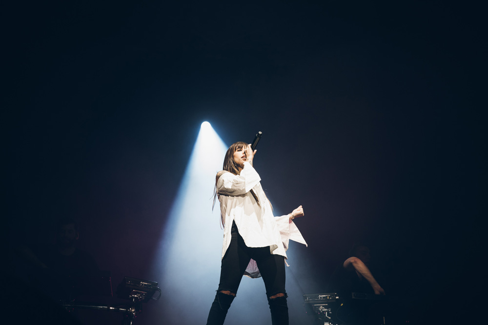 ODESZA, Veterans Memorial Coliseum, Rose Quarter, photo by Jessie McCall