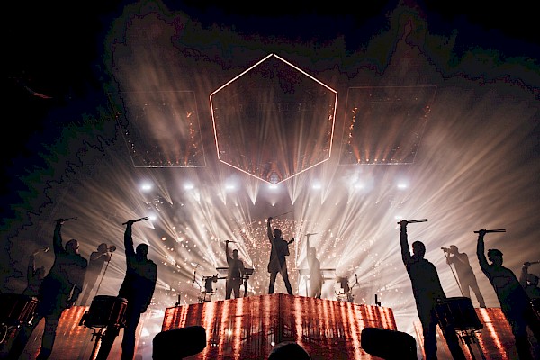 Photo by Jessie McCall—click to see more shots of ODESZA in the lights and behind the scenes