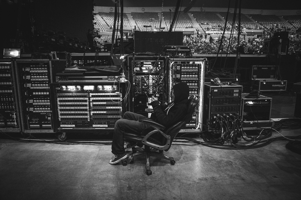 ODESZA, Veterans Memorial Coliseum, Rose Quarter, photo by Jessie McCall