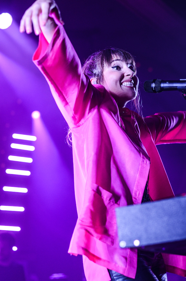 Oh Wonder, Crystal Ballroom, photo by Chelsea Gaya
