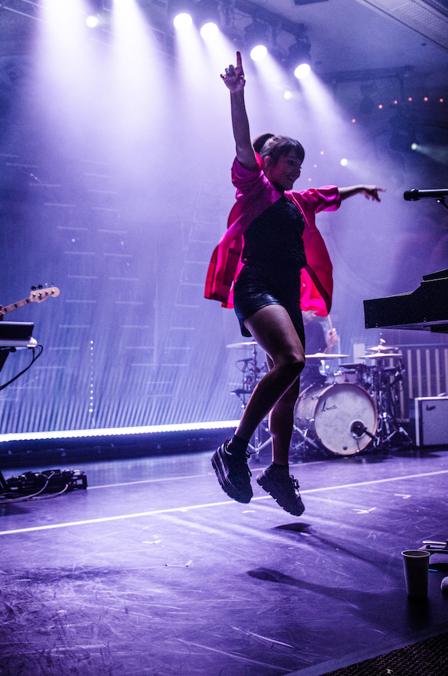 Oh Wonder, Crystal Ballroom, photo by Chelsea Gaya