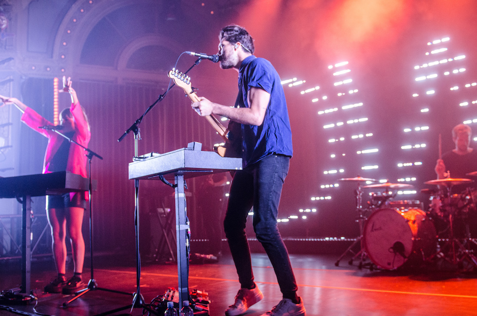Oh Wonder, Crystal Ballroom, photo by Chelsea Gaya