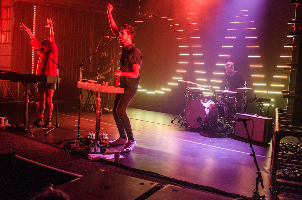 Oh Wonder, Crystal Ballroom, photo by Chelsea Gaya