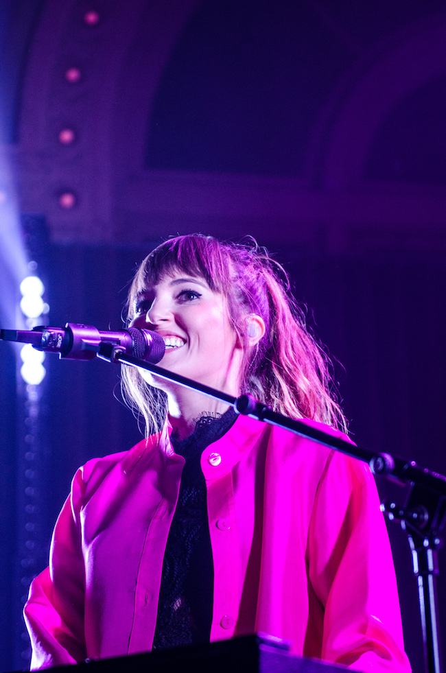 Oh Wonder, Crystal Ballroom, photo by Chelsea Gaya