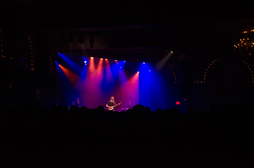 Jaymes Young, Crystal Ballroom, photo by Chelsea Gaya