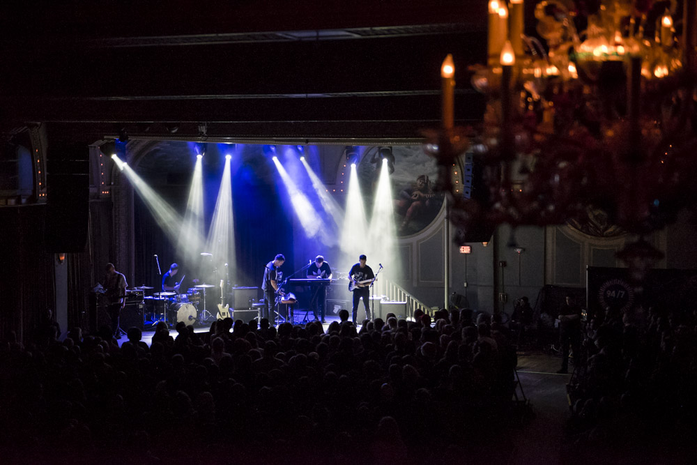 Cold War Kids, Crystal Ballroom, 94.7 FM, photo by Jordan Sleeth