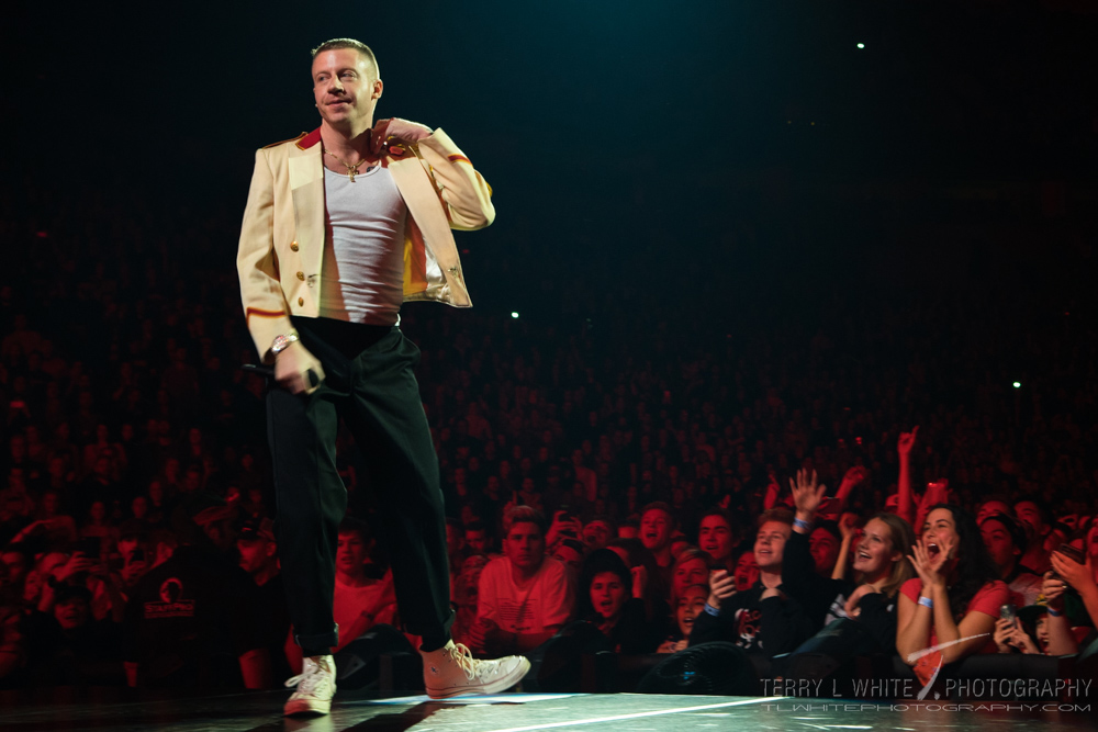 Macklemore, KeyArena, photo by Terry White