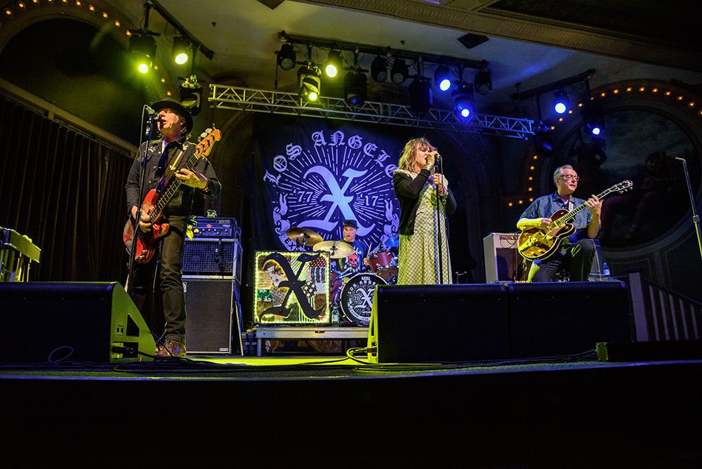 X, Crystal Ballroom, photo by Jesse Lanier