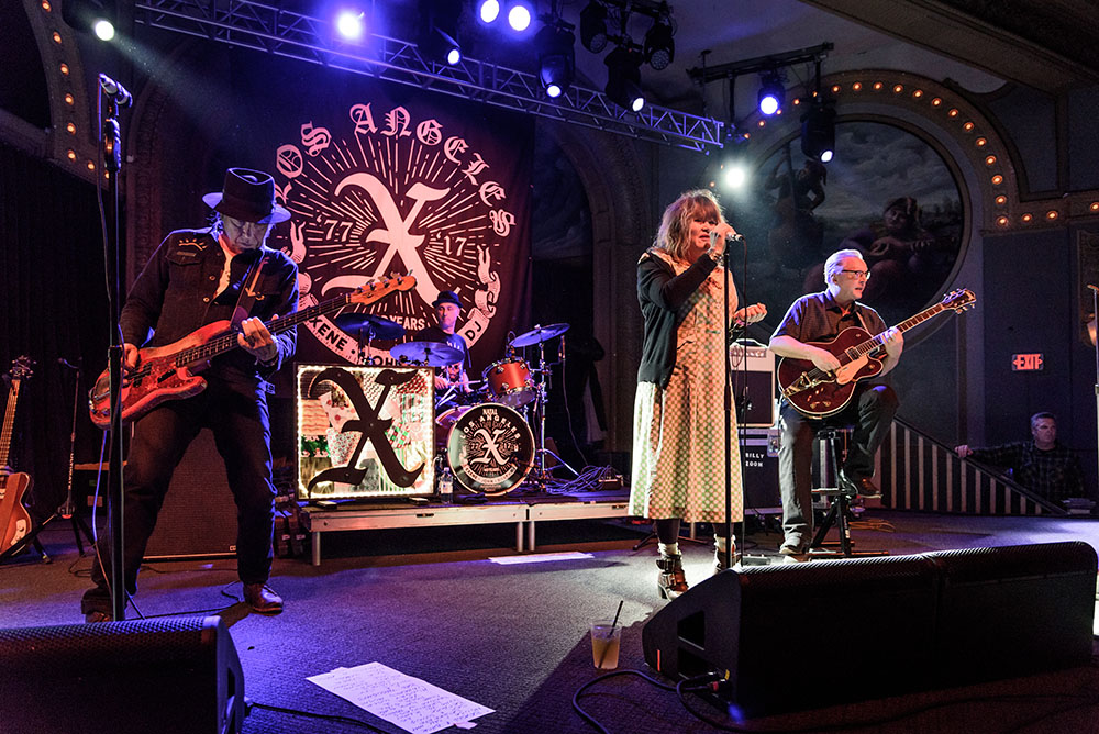 X, Crystal Ballroom, photo by Jesse Lanier