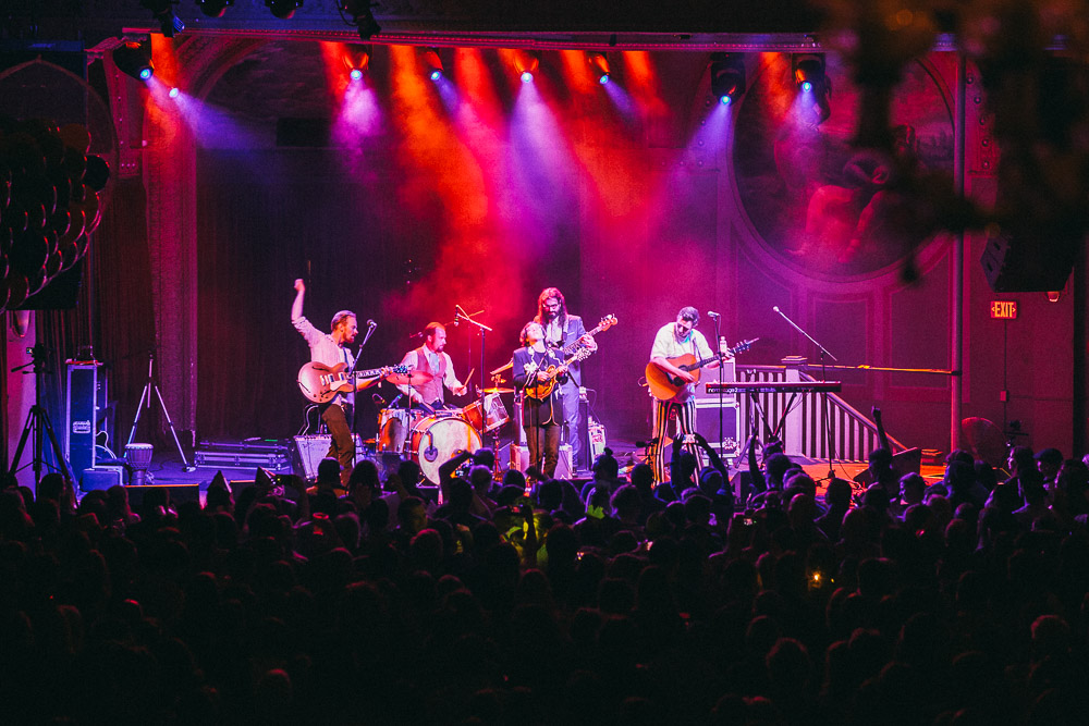 Fruition, Crystal Ballroom, photo by Blake Sourisseau