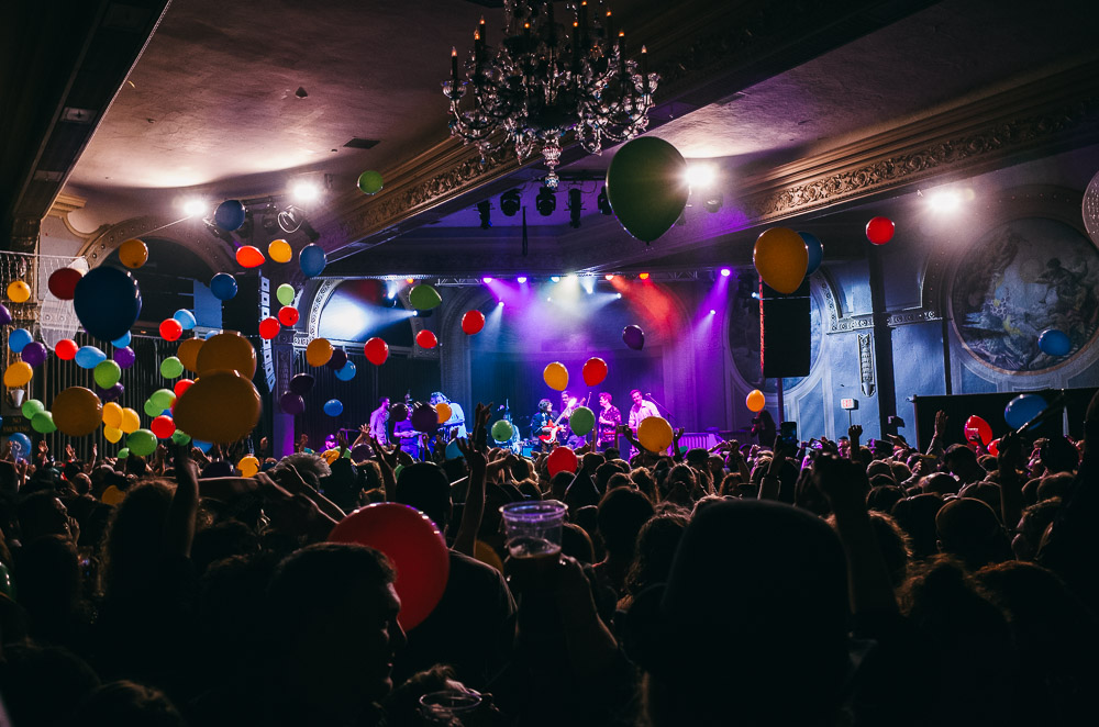 Fruition, Crystal Ballroom, photo by Blake Sourisseau