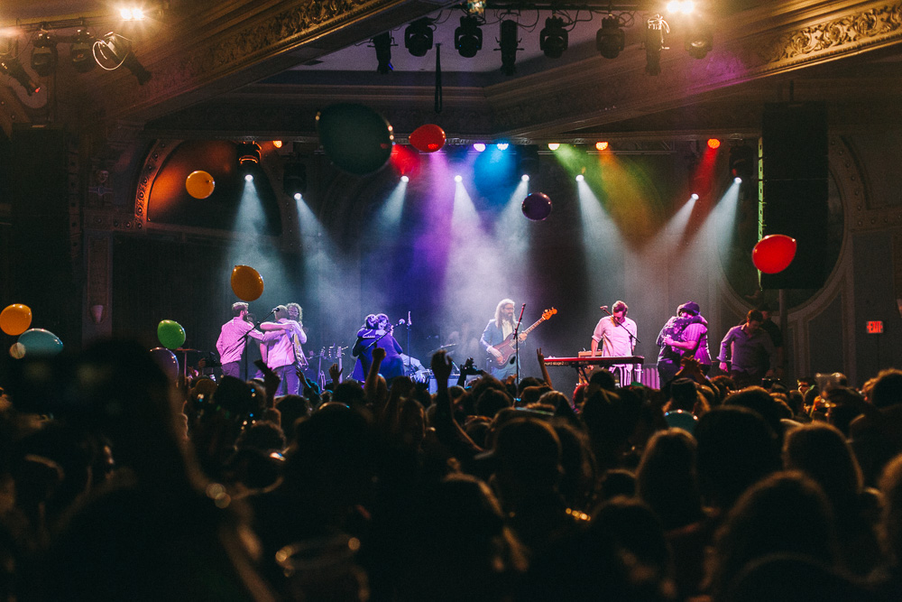 Fruition, Crystal Ballroom, photo by Blake Sourisseau