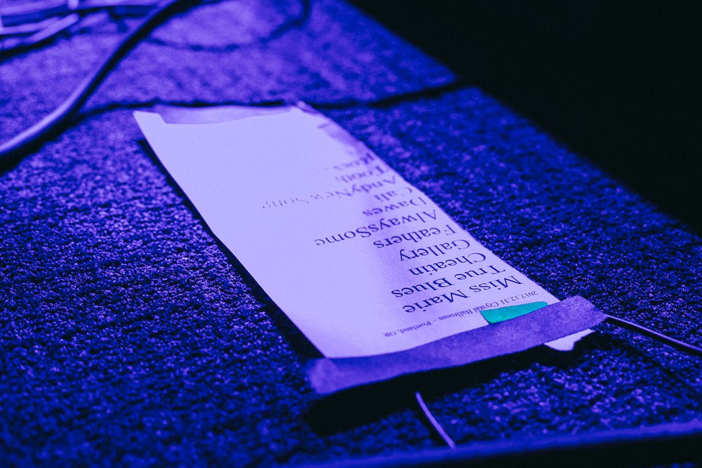 Fruition, Crystal Ballroom, photo by Blake Sourisseau