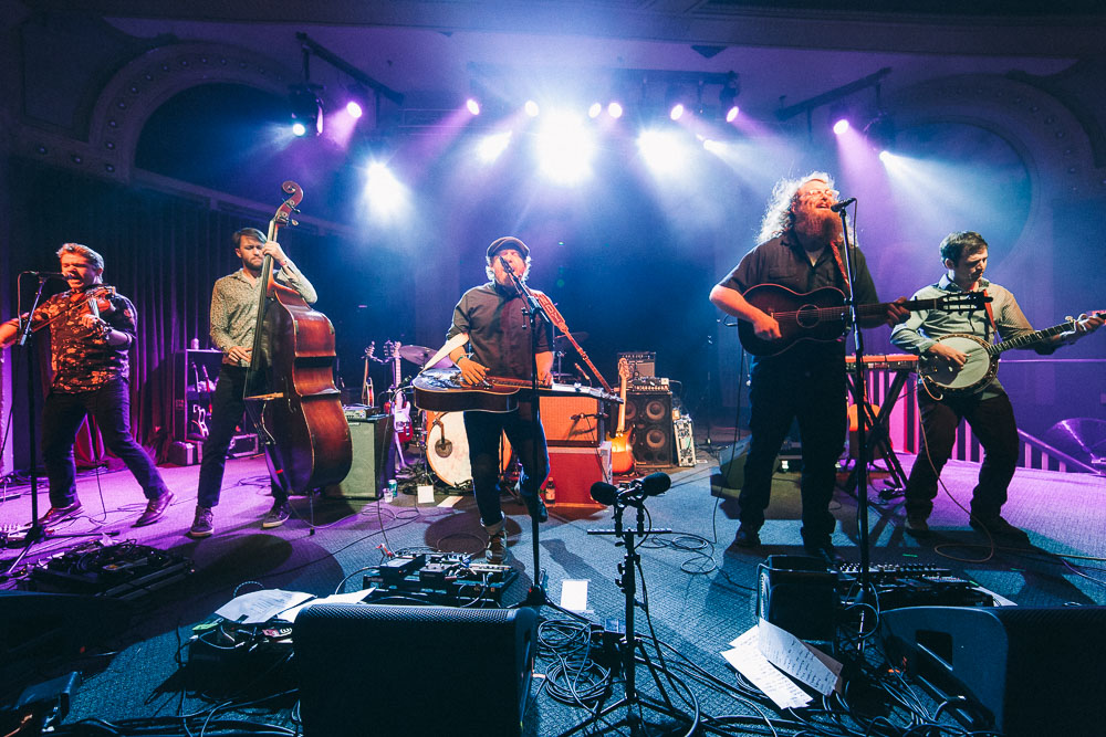 The Lil' Smokies, Crystal Ballroom, photo by Blake Sourisseau