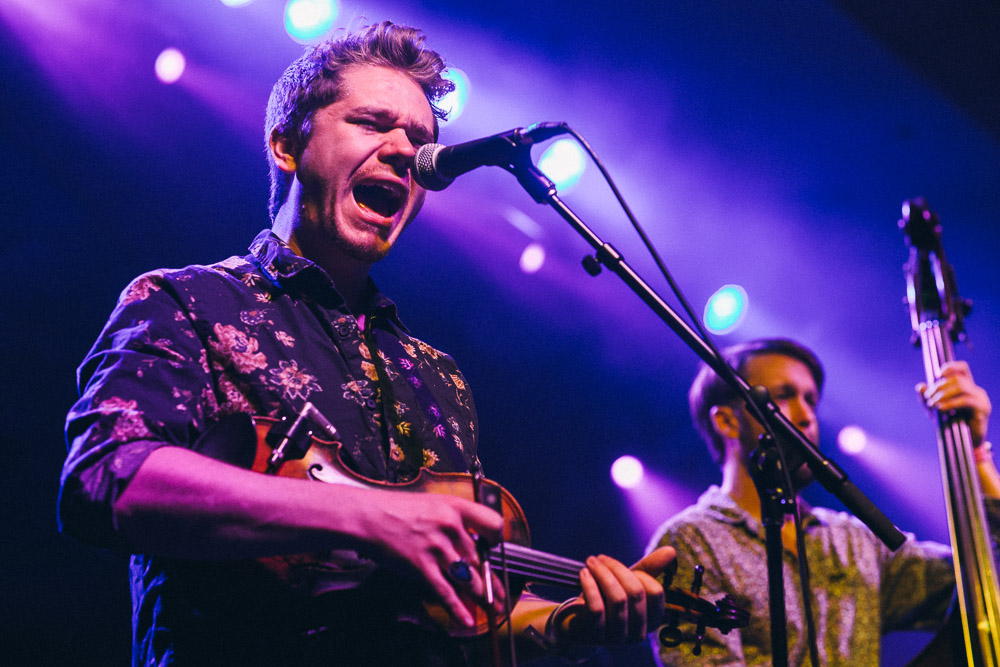 The Lil' Smokies, Crystal Ballroom, photo by Blake Sourisseau