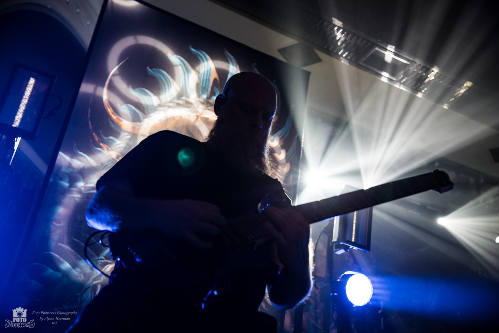 Meshuggah, Crystal Ballroom, photo by Alyssa Herrman