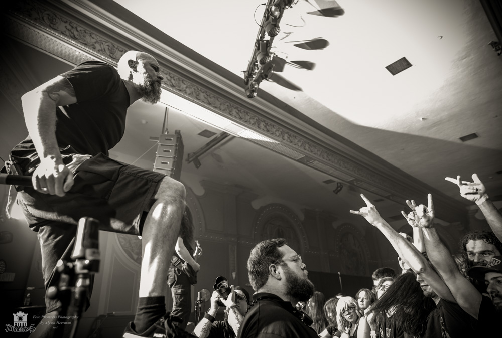 Meshuggah, Crystal Ballroom, photo by Alyssa Herrman
