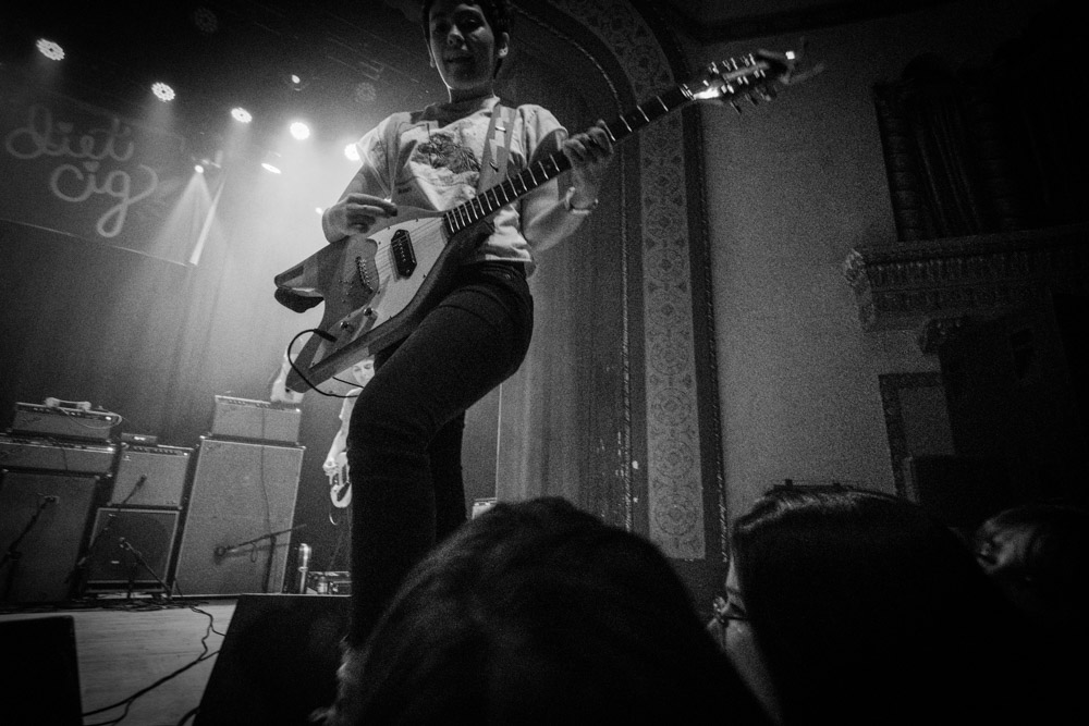 Diet Cig, Aladdin Theater, photo by Tojo Andrianarivo