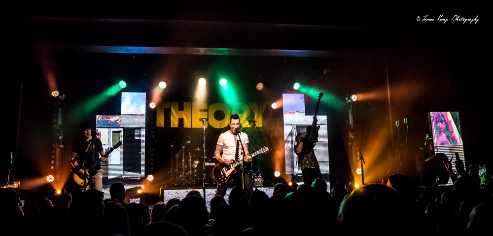 Theory of a Deadman, Wonder Ballroom, photo by James Kemp