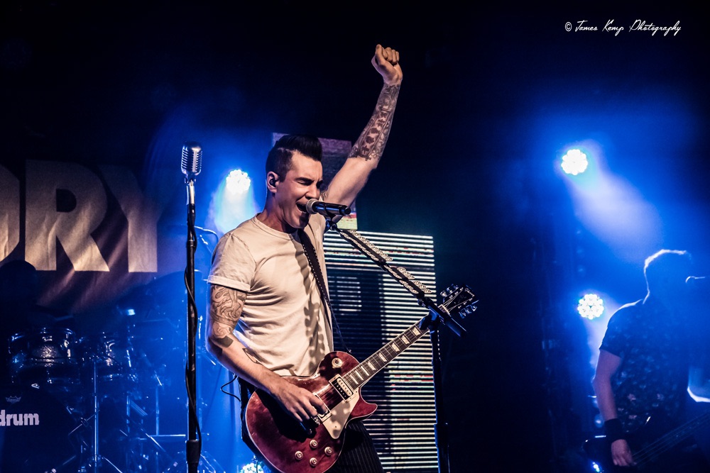 Theory of a Deadman, Wonder Ballroom, photo by James Kemp