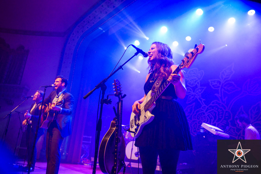 The Lone Bellow, Aladdin Theater, photo by Anthony Pidgeon