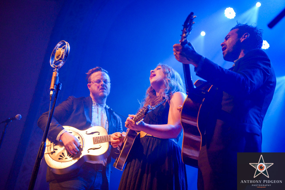 The Lone Bellow, Aladdin Theater, photo by Anthony Pidgeon