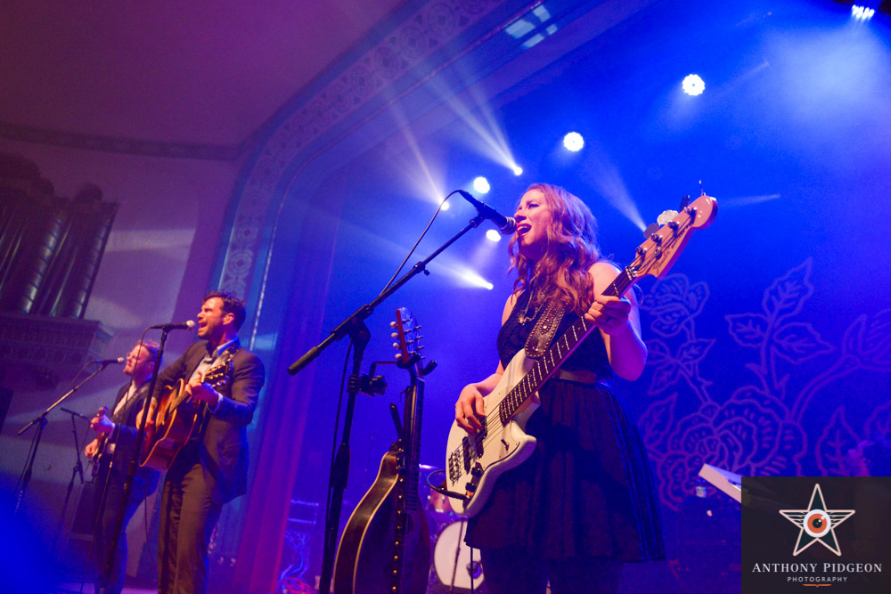 The Lone Bellow, Aladdin Theater, photo by Anthony Pidgeon