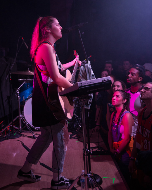 Chelsea Cutler, WOW Hall, photo by Jensen Ocampo