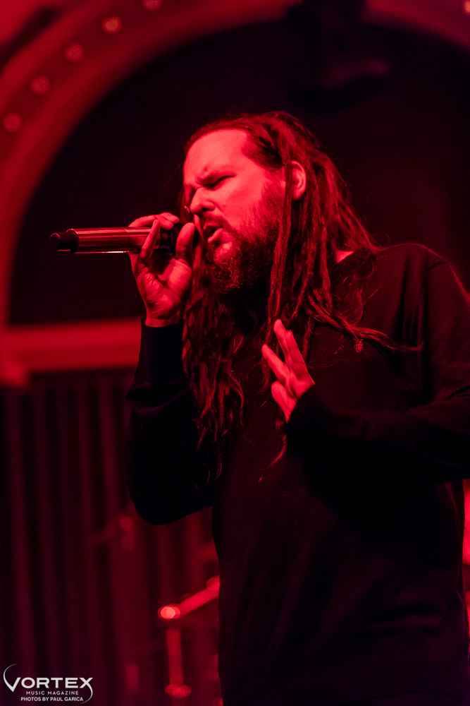 Photos of Jonathan Davis at the Crystal Ballroom on April 6, 2018 ...