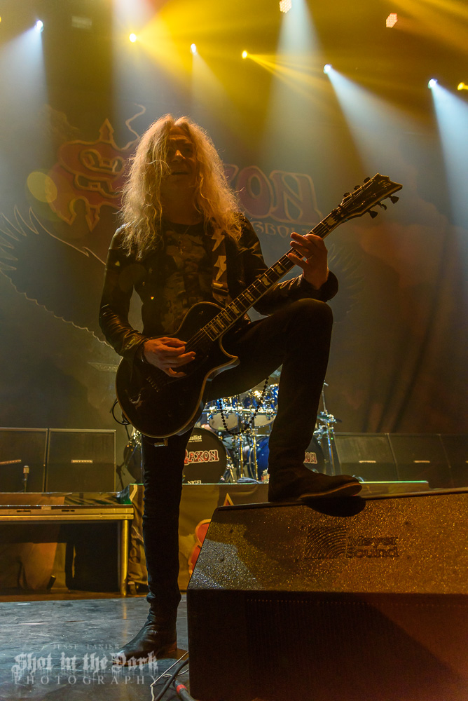 Saxon, ShoWare Center, photo by Jesse Lanier