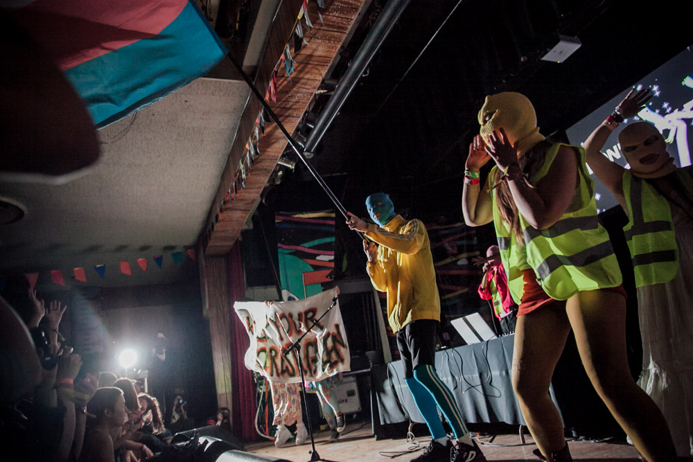Pussy Riot, Treefort Music Fest, photo by Tojo Andrianarivo