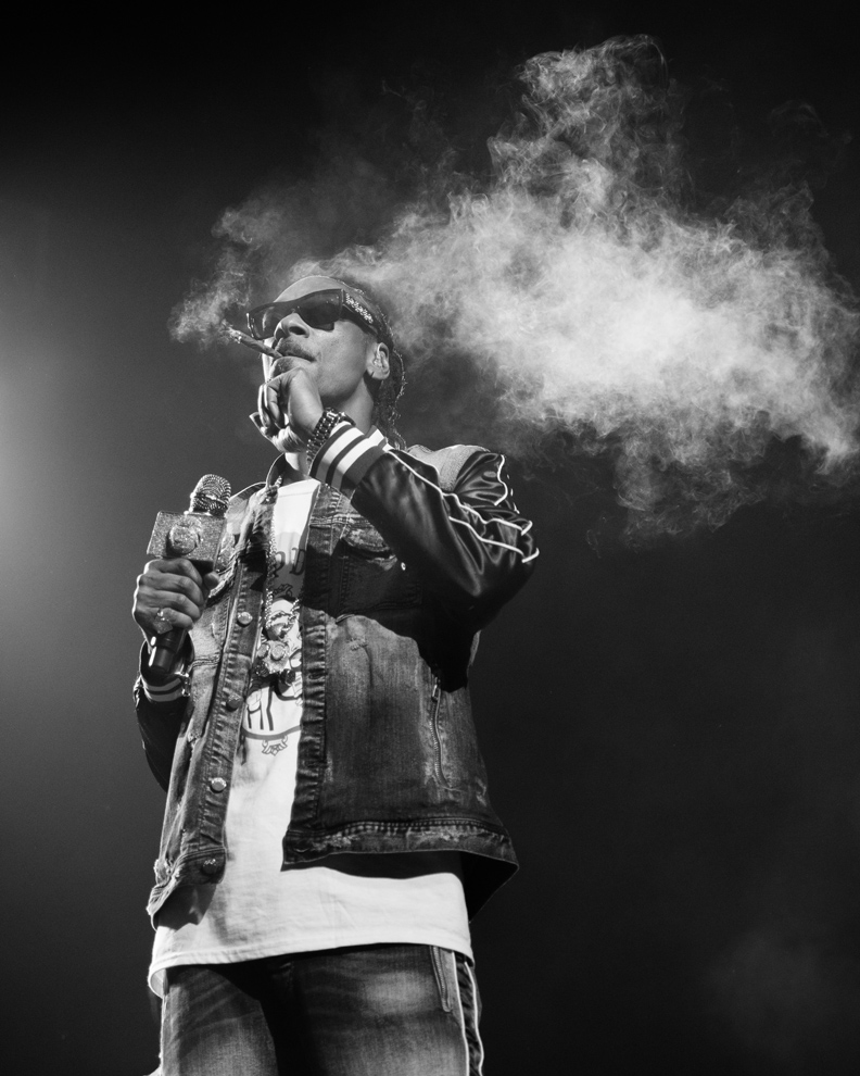 Snoop Dogg, Matthew Knight Arena, photo by Jensen Ocampo