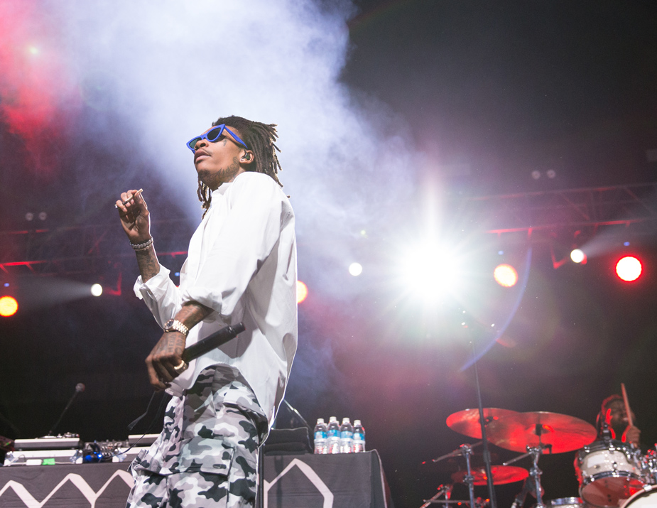 Wiz Khalifa, Matthew Knight Arena, photo by Jensen Ocampo