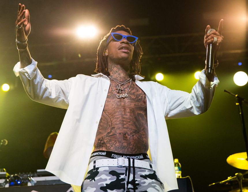 Wiz Khalifa, Matthew Knight Arena, photo by Jensen Ocampo