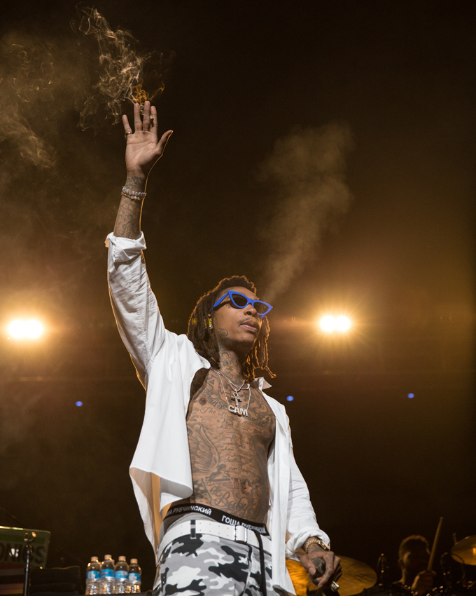 Wiz Khalifa, Matthew Knight Arena, photo by Jensen Ocampo