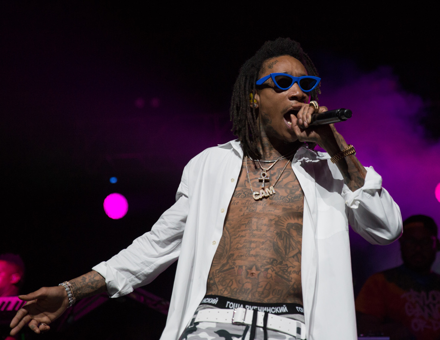 Wiz Khalifa, Matthew Knight Arena, photo by Jensen Ocampo