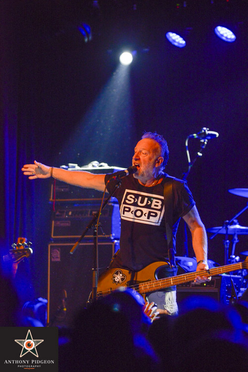 Peter Hook And The Light, Wonder Ballroom, photo by Anthony Pidgeon