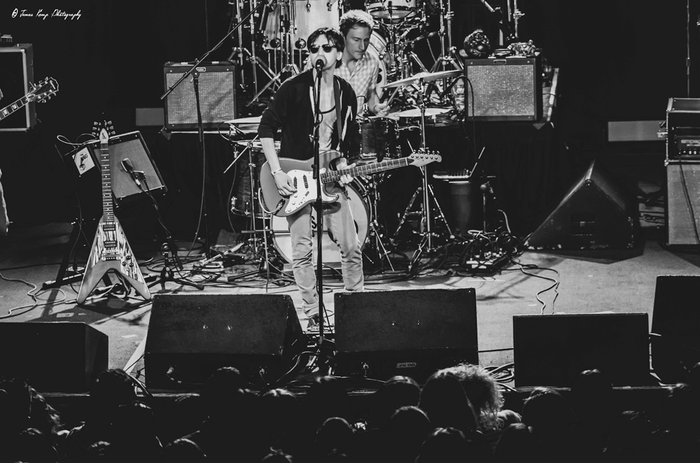 The Hugs, Roseland Theater, photo by James Kemp