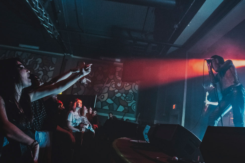 The Horrors, Wonder Ballroom, photo by Autumn Andel
