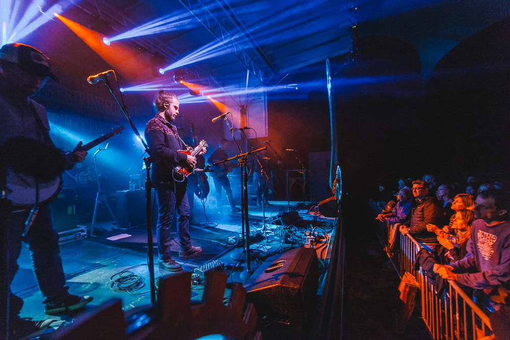Yonder Mountain String Band, Horning's Hideout, Northwest String Summit, photo by Blake Sourisseau