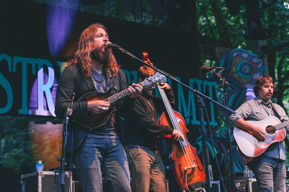 Greensky Bluegrass, Horning's Hideout, Northwest String Summit, photo by Blake Sourisseau