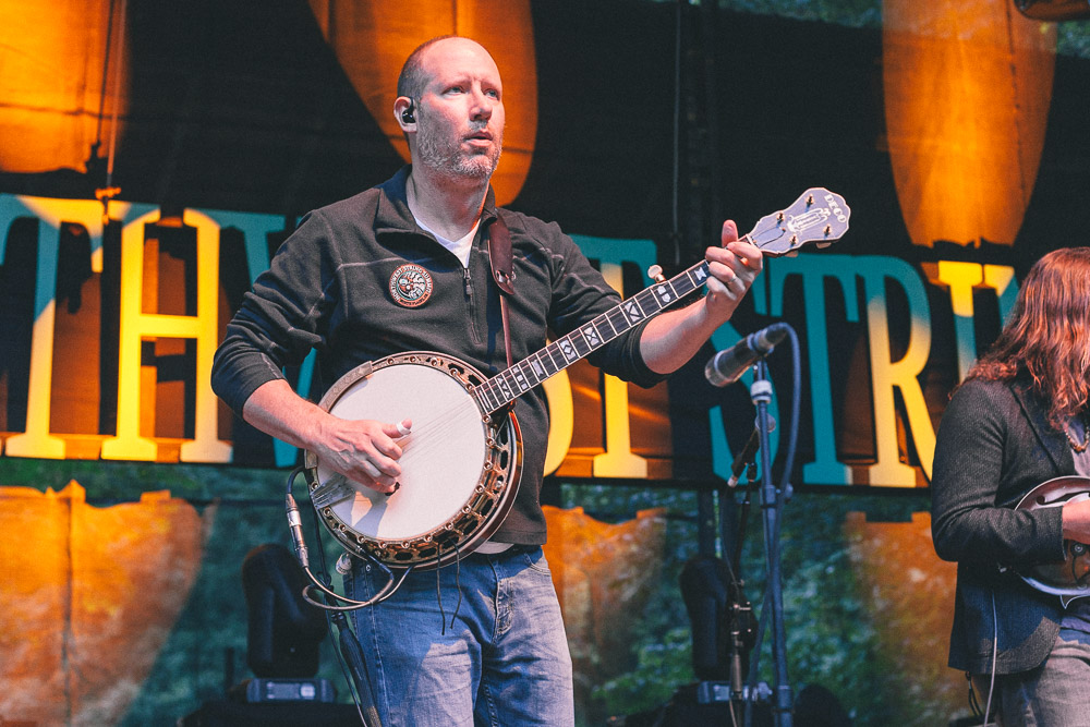 Greensky Bluegrass, Horning's Hideout, Northwest String Summit, photo by Blake Sourisseau